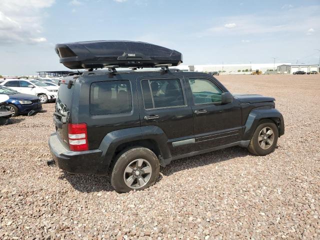 1J8GN28K58W143397 - 2008 JEEP LIBERTY SPORT BLACK photo 3