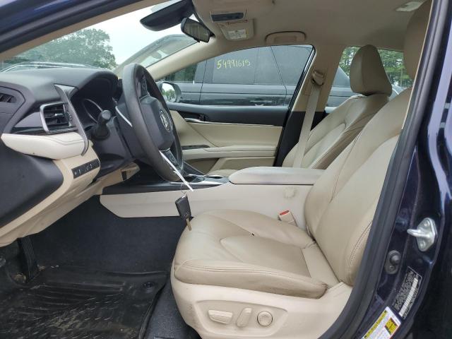 4T1C11AK5MU487366 - 2021 TOYOTA CAMRY LE BLUE photo 7