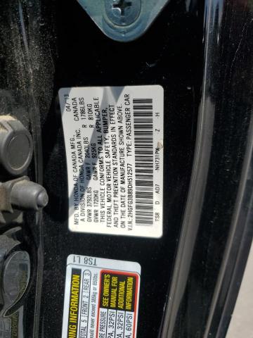 2HGFG3B89DH512577 - 2013 HONDA CIVIC EX 黑色 照片 13