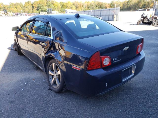 1G1ZC5E00CF307926 - 2012 CHEVROLET MALIBU 1LT 蓝色 照片 3