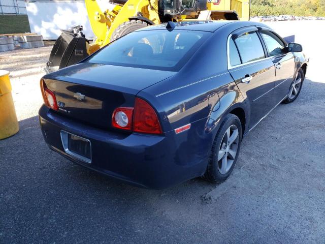 1G1ZC5E00CF307926 - 2012 CHEVROLET MALIBU 1LT 蓝色 照片 4