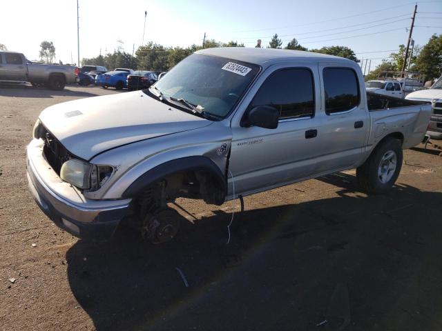5TEGN92N94Z357907 - 2004 TOYOTA TACOMA DOUBLE CAB PRERUNNER SILVER photo 1