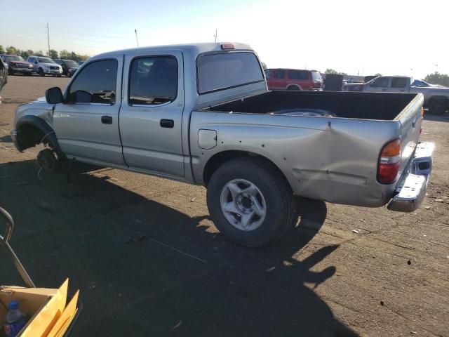 5TEGN92N94Z357907 - 2004 TOYOTA TACOMA DOUBLE CAB PRERUNNER SILVER photo 2