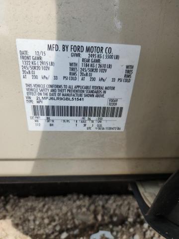 2LMPJ6LR9GBL51541 - 2016 LINCOLN MKX RESERVE 棕色 照片 13