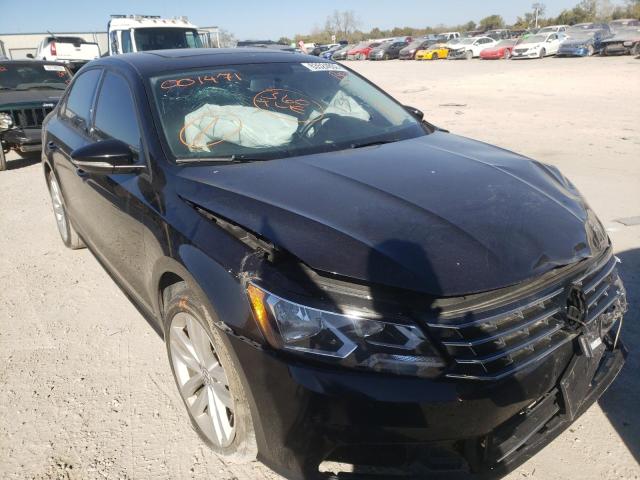 1VWLA7A36KC001471 - 2019 VOLKSWAGEN PASSAT WOLFSBURG BLACK photo 1