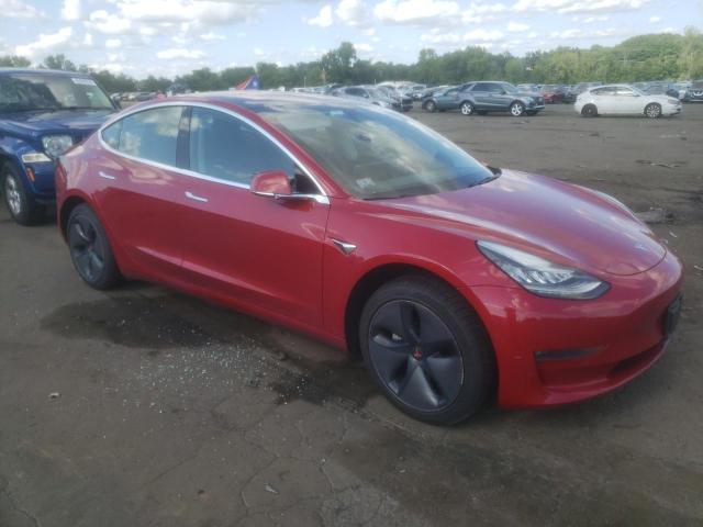 5YJ3E1EB0JF064296 - 2018 TESLA MODEL 3 RED photo 4