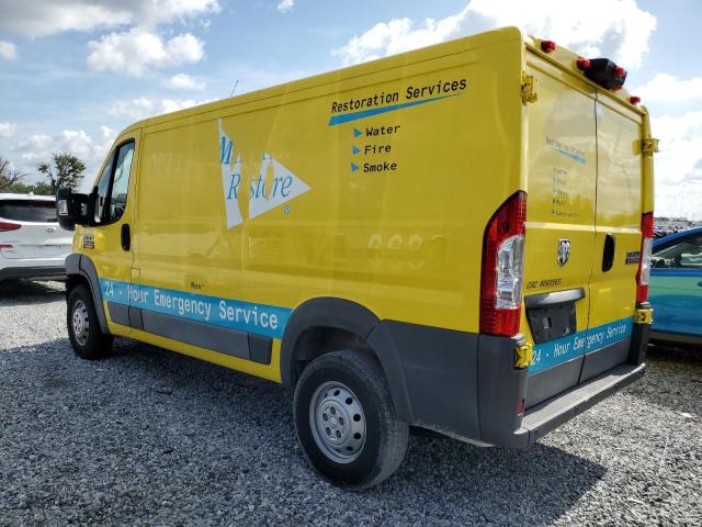 3C6TRVAG4JE100369 - 2018 RAM PROMASTER 1500 STANDARD YELLOW photo 2