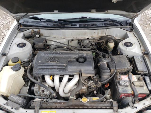 2T1BR12E42C563431 - 2002 TOYOTA COROLLA CE SILVER photo 11