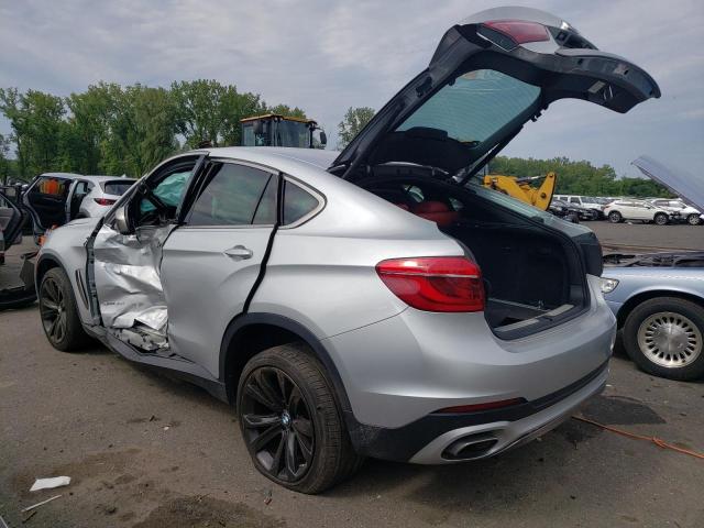 5UXKU2C54J0Z61572 - 2018 BMW X6 XDRIVE35I SILVER photo 2