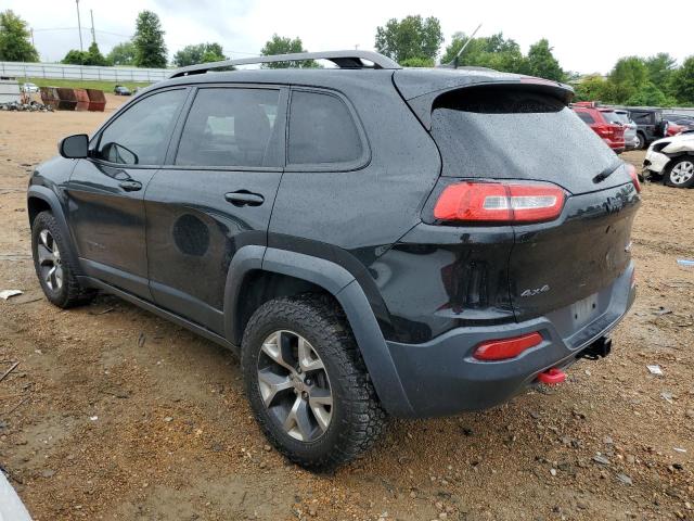 1C4PJMBSXFW699421 - 2015 JEEP CHEROKEE TRAILHAWK BLACK photo 2