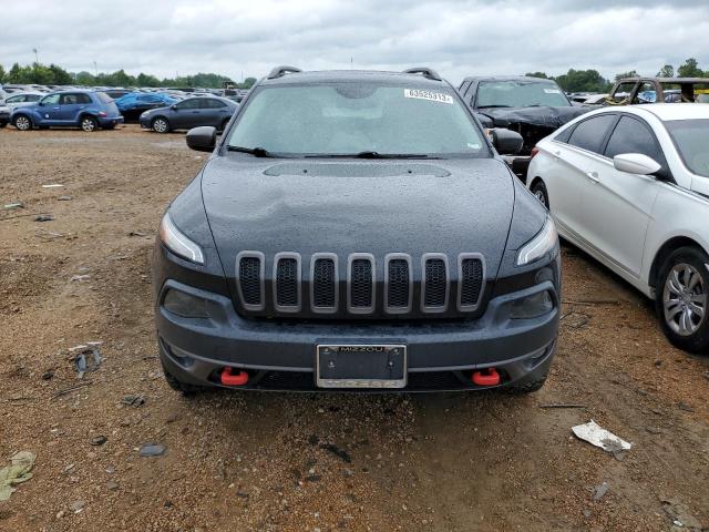 1C4PJMBSXFW699421 - 2015 JEEP CHEROKEE TRAILHAWK BLACK photo 5