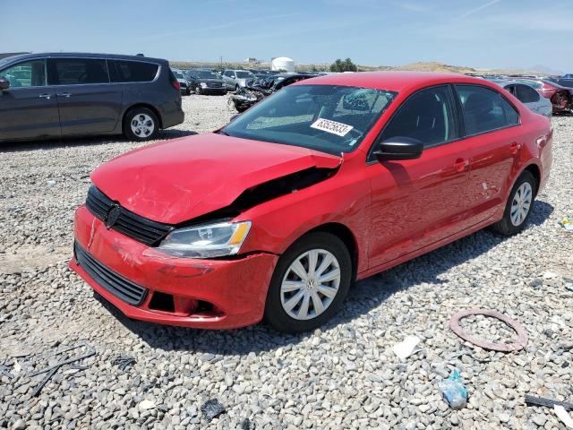 3VW1K7AJ0DM244469 - 2013 VOLKSWAGEN JETTA BASE 红色 照片 1