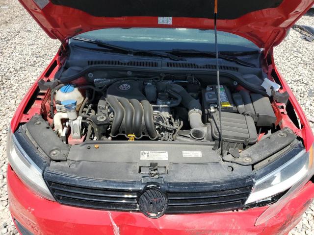3VW1K7AJ0DM244469 - 2013 VOLKSWAGEN JETTA BASE 红色 照片 11