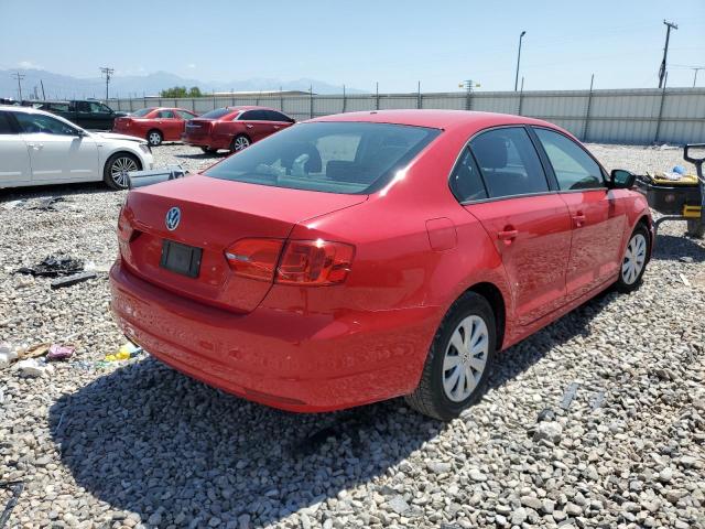 3VW1K7AJ0DM244469 - 2013 VOLKSWAGEN JETTA BASE 红色 照片 3