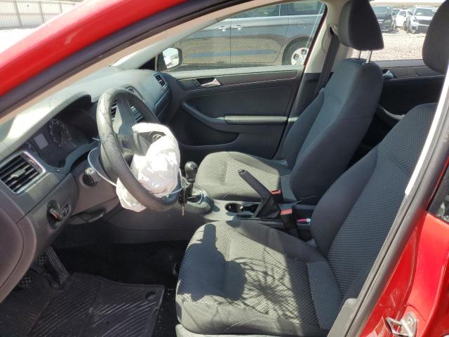 3VW1K7AJ0DM244469 - 2013 VOLKSWAGEN JETTA BASE 红色 照片 7