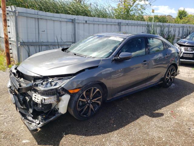 SHHFK7H48HU307366 - 2017 HONDA CIVIC SPORT 灰色 照片 1