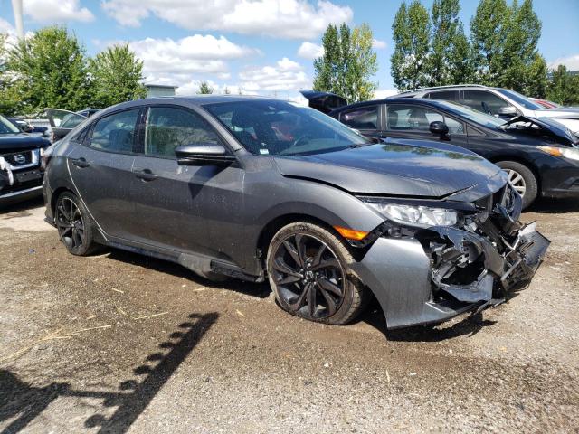 SHHFK7H48HU307366 - 2017 HONDA CIVIC SPORT 灰色 照片 4