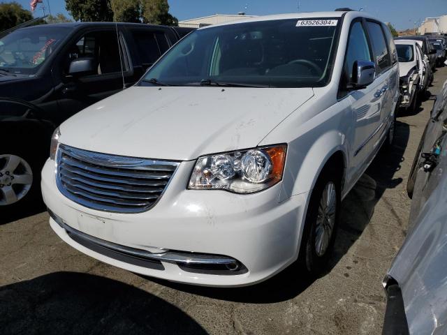 2C4RC1CG0GR149957 - 2016 CHRYSLER TOWN & COU TOURING L WHITE photo 1