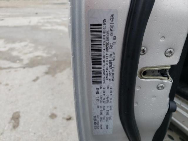 1C6RR7TT5KS513349 - 2019 RAM 1500 CLASS SLT ვერცხლისფერი ფოტო 12