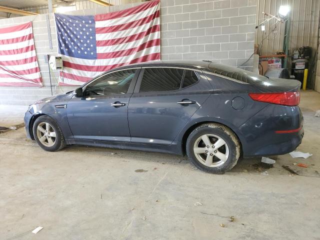 KNAGM4A78F5571704 - 2015 KIA OPTIMA LX BLUE photo 2