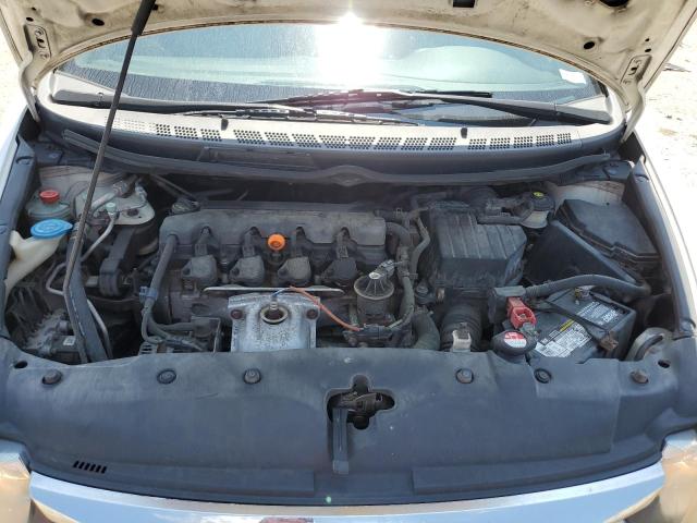 19XFA16639E005416 - 2009 HONDA CIVIC LX-S Blanc photo 11