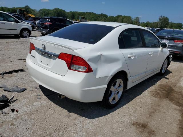 19XFA16639E005416 - 2009 HONDA CIVIC LX-S Blanc photo 3