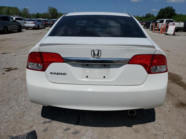 19XFA16639E005416 - 2009 HONDA CIVIC LX-S Blanc photo 6