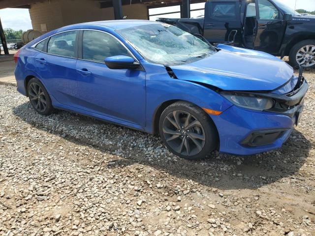 19XFC2F81KE008595 - 2019 HONDA CIVIC SPORT BLUE photo 4