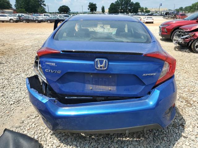 19XFC2F81KE008595 - 2019 HONDA CIVIC SPORT BLUE photo 6