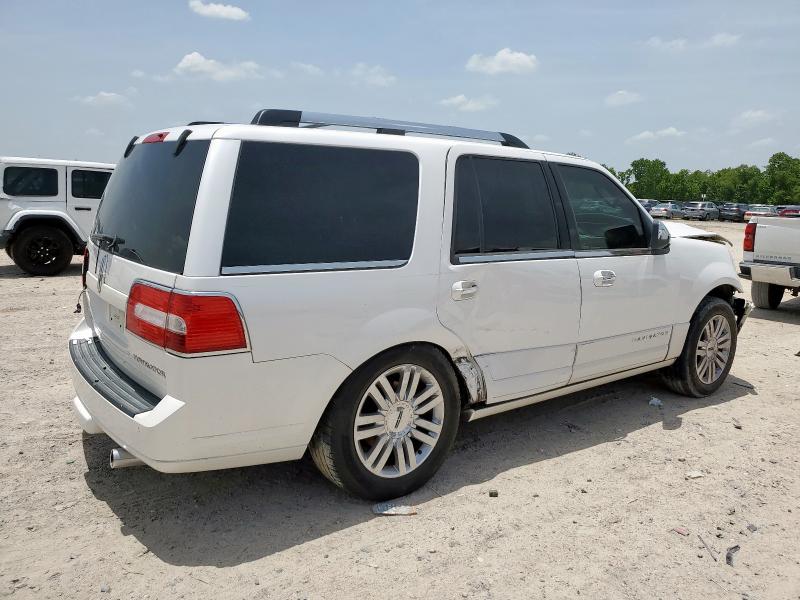 5LMFU27599EJ02238 - 2009 LINCOLN NAVIGATOR WHITE photo 3