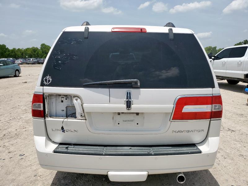 5LMFU27599EJ02238 - 2009 LINCOLN NAVIGATOR WHITE photo 6