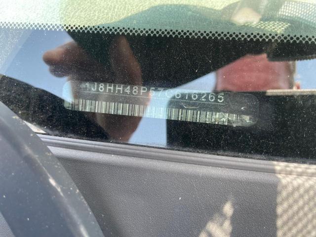 1J8HH48P57C616265 - 2007 JEEP COMMANDER 蓝色 照片 10