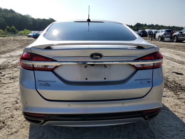 3FA6P0D94JR234583 - 2018 FORD FUSION TITANIUM/PLATINUM SILVER photo 6