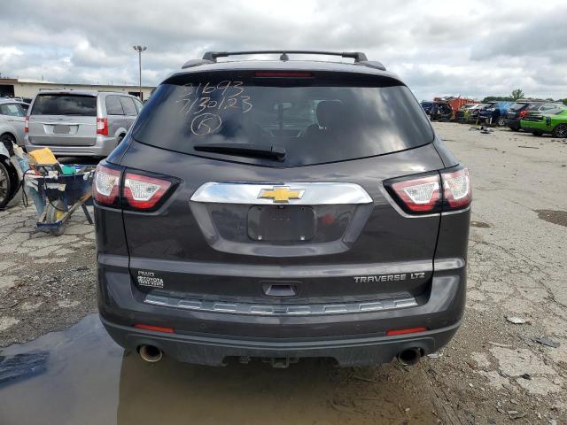 1GNKVJKD4EJ337294 - 2014 CHEVROLET TRAVERSE LTZ BLACK photo 6