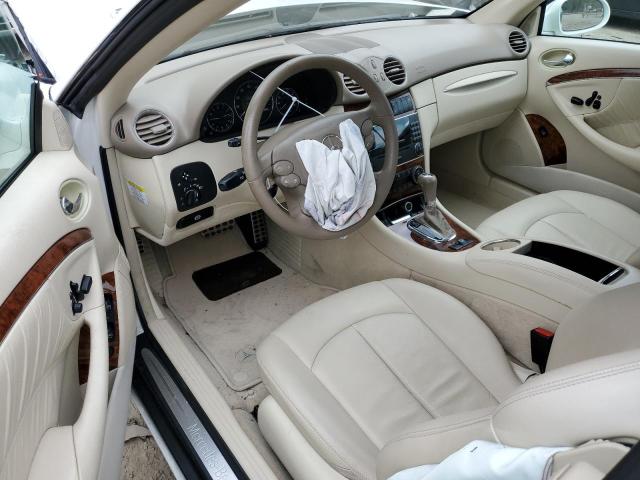 WDBTK56FX7T082486 - 2007 MERCEDES-BENZ CLK 350 BEIGE photo 8