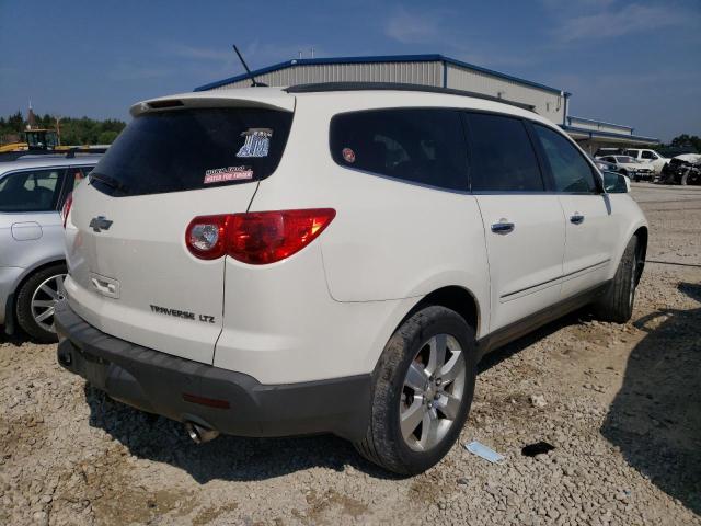 1GNKVLED6BJ397323 - 2011 CHEVROLET TRAVERSE LTZ WHITE photo 3