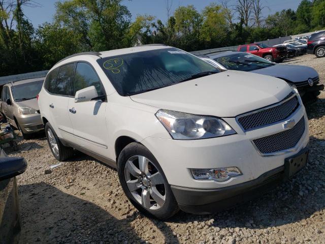 1GNKVLED6BJ397323 - 2011 CHEVROLET TRAVERSE LTZ WHITE photo 4