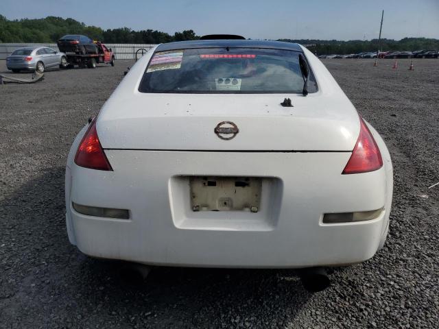 JN1AZ34D55M603635 - 2005 NISSAN 350Z COUPE WHITE photo 6