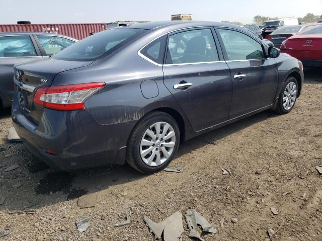 3N1AB7AP4FL690661 - 2015 NISSAN SENTRA S GRAY photo 3