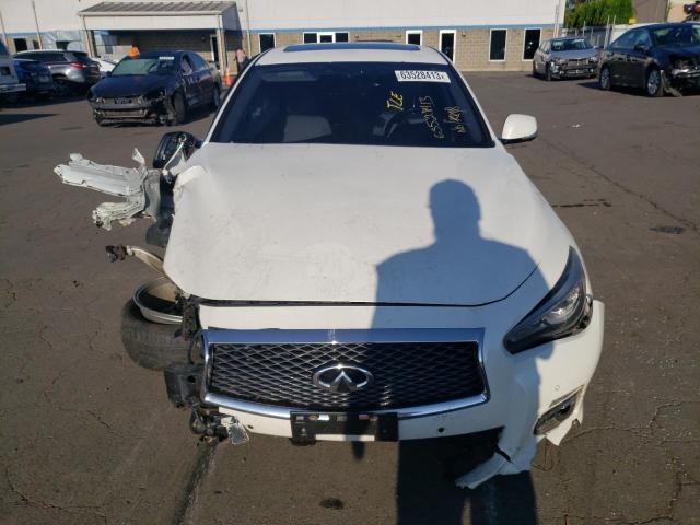 JN1CV7AR2GM251032 - 2016 INFINITI Q50 BASE WHITE photo 5