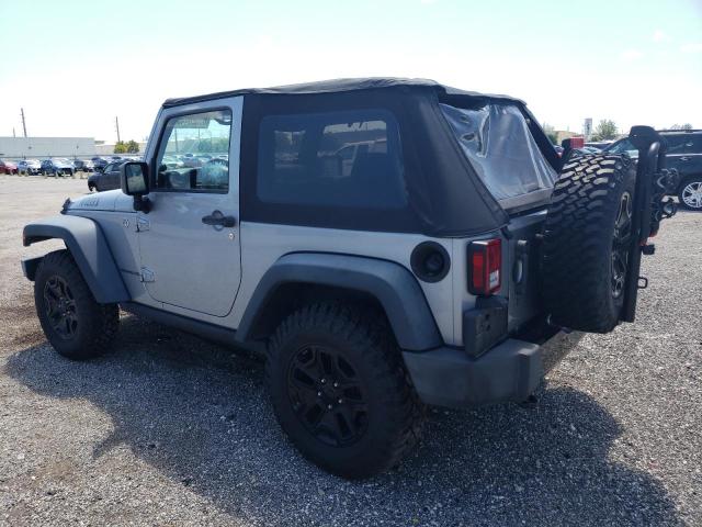 1C4AJWAG7EL240894 - 2014 JEEP WRANGLER SPORT SILVER photo 2