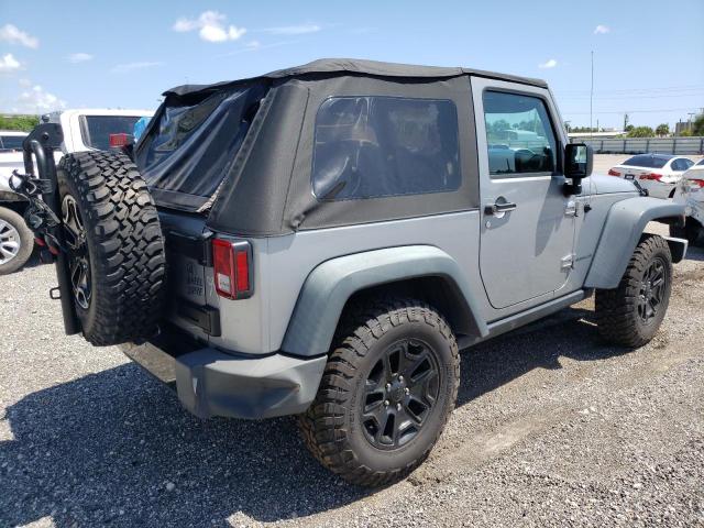 1C4AJWAG7EL240894 - 2014 JEEP WRANGLER SPORT SILVER photo 3