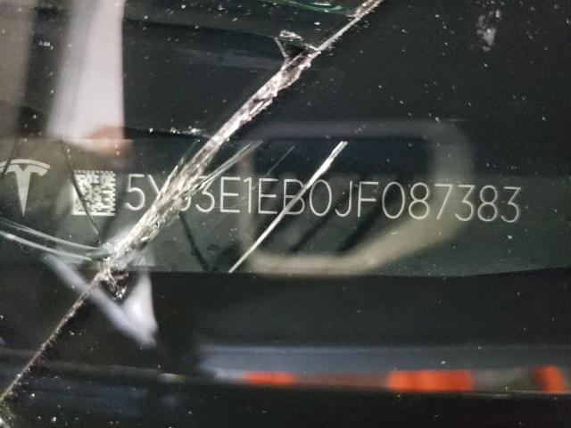 5YJ3E1EB0JF087383 - 2018 TESLA MODEL 3 ნაცრისფერი ფოტო 12