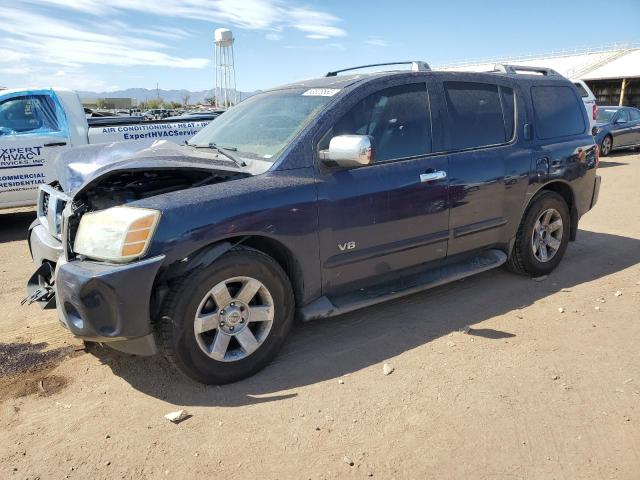 5N1AA08A86N703738 - 2006 NISSAN ARMADA SE BLUE photo 1