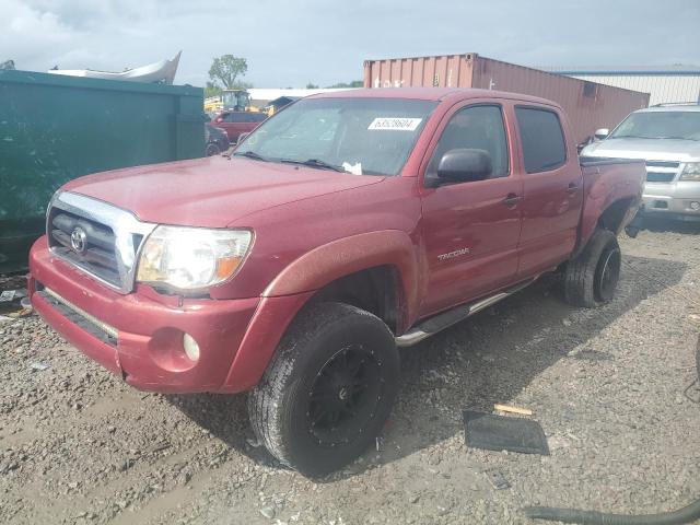5TEJU62N67Z320681 - 2007 TOYOTA TACOMA DOUBLE CAB PRERUNNER BURGUNDY photo 1