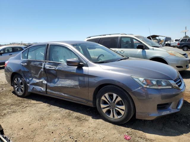 1HGCR2F30DA044520 - 2013 HONDA ACCORD LX GRAY photo 4