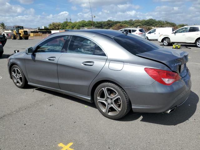 WDDSJ4EB1EN053765 - 2014 MERCEDES-BENZ CLA 250 GRAY photo 2