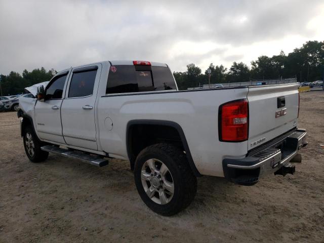 1GT12TEY9JF229645 - 2018 GMC SIERRA K2500 SLT WHITE photo 2