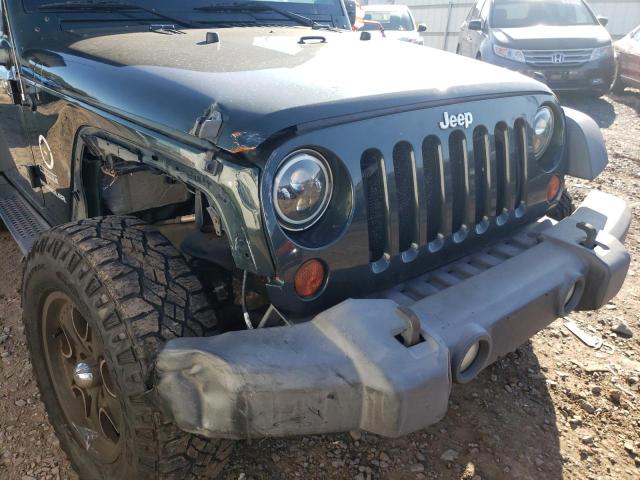 1J4AA2D13AL166264 - 2010 JEEP WRANGLER SPORT GREEN photo 9