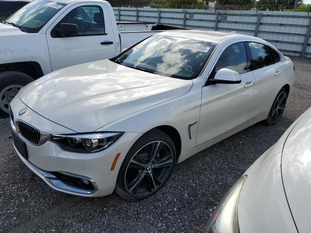 WBA4J3C52KBL06600 - 2019 BMW 430XI GRAN COUPE 白色 照片 1
